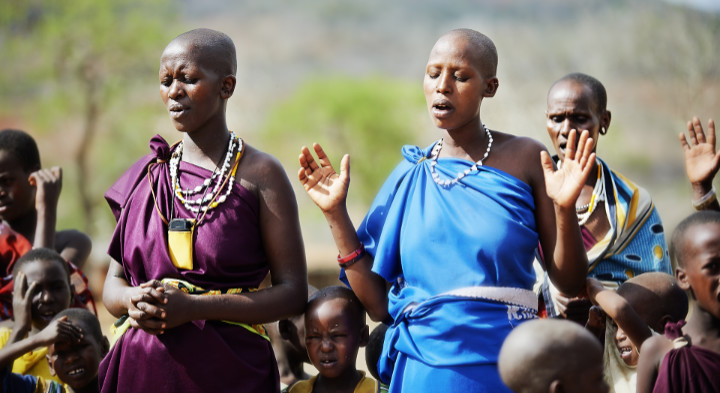 living-water-for-africa-4 Ladies worshipping